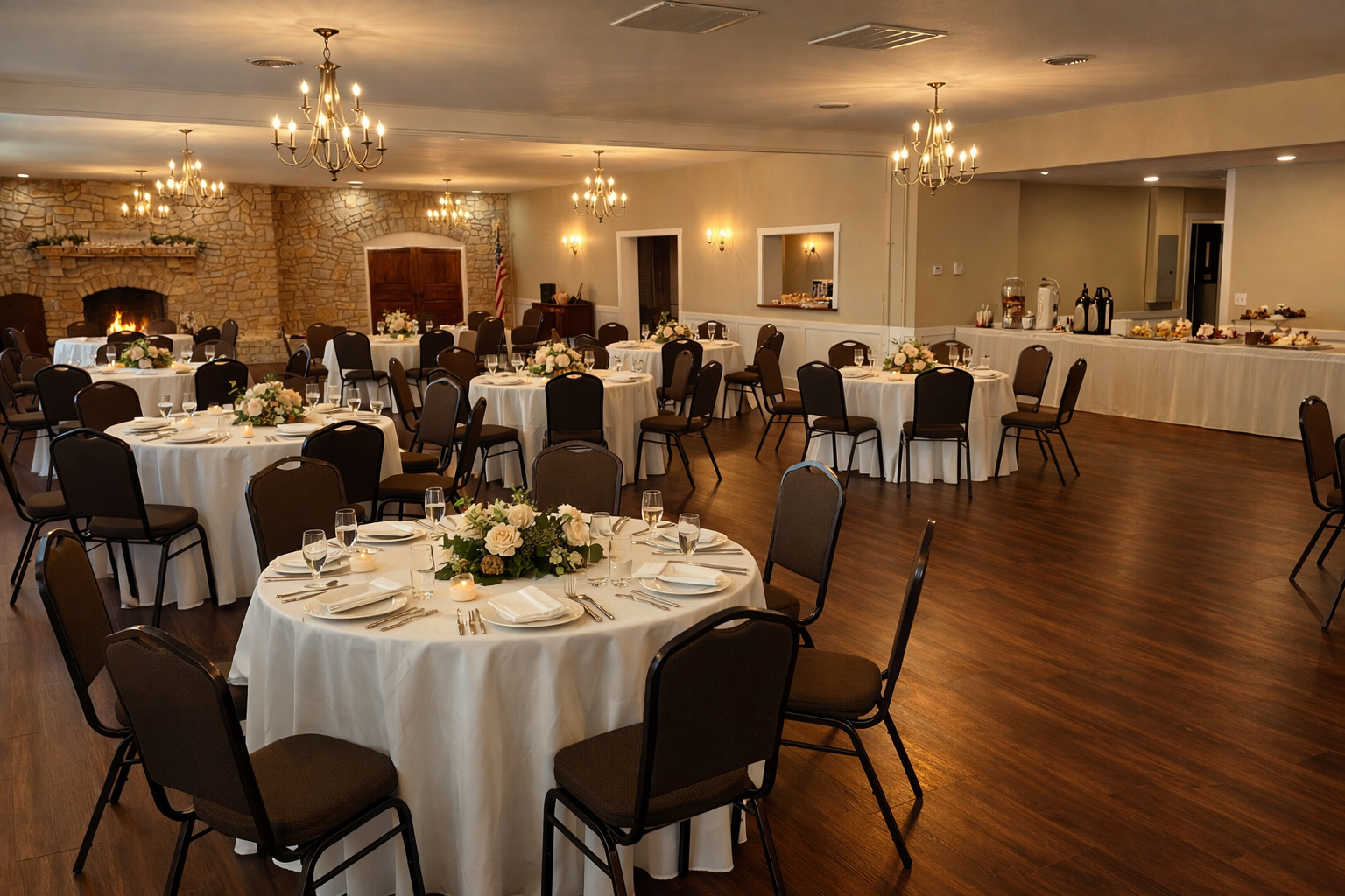 WVCH_dining_area_staged Grand Reception Hall